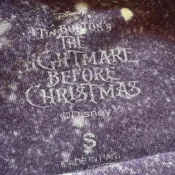 Disney Nighmare Before Christmas Halloween Top size S - Picture 3 of 3